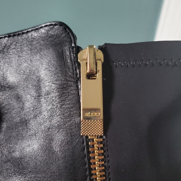 Aldo Black Boots - Picture 2 of 2